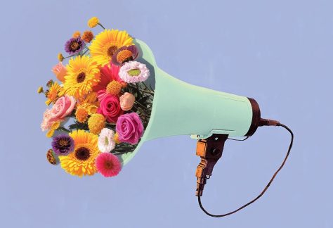 active listening flowers speaker