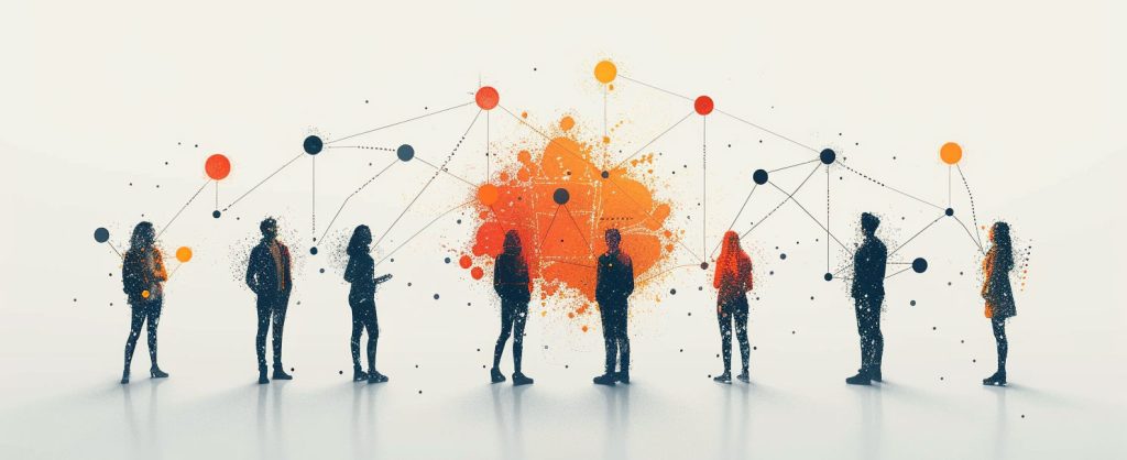 network of relationship in a team