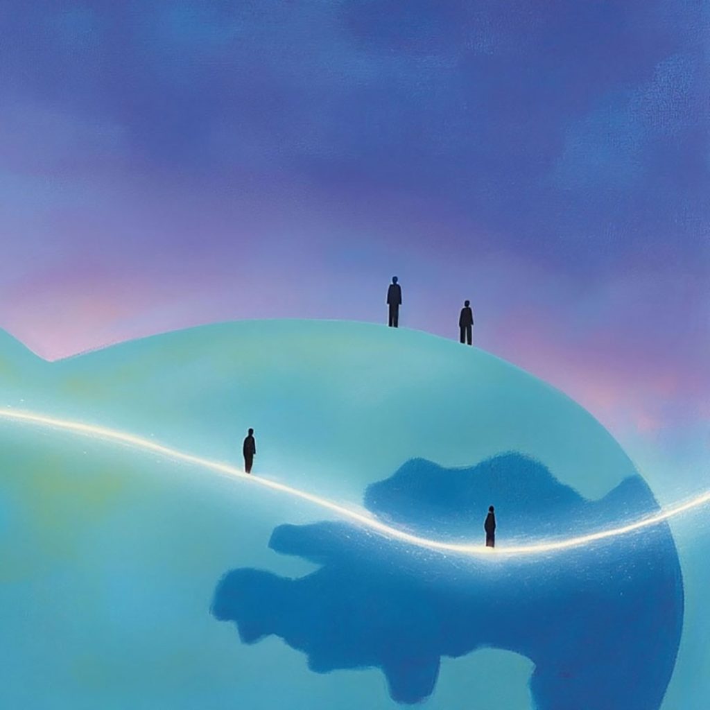 people connected through relationship