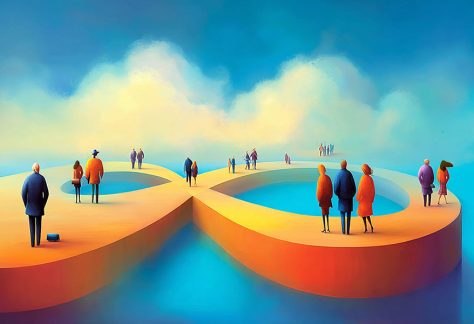 people at points of polarity loop