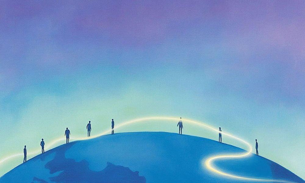 cultivating belonging across world illustration