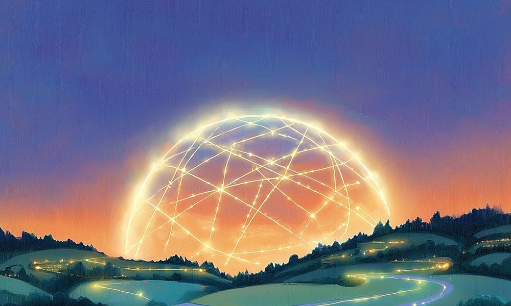 network of connection in virtual work